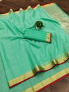Gc Kota Doriya With Zari Border Daily Wear Saree Wholesale Price In Surat